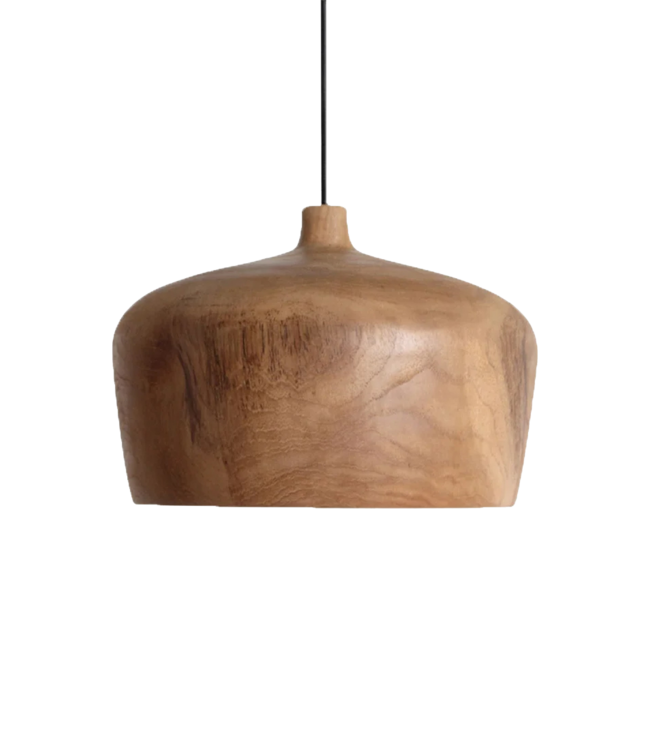 Raw Materials Amsterdam Sirocco Hanglamp | Teakhout | H20 x D30 cm