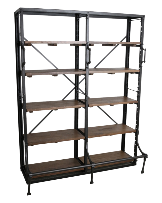 Raw Materials Amsterdam Archiefkast | Dubbel | Metaal | H200 cm