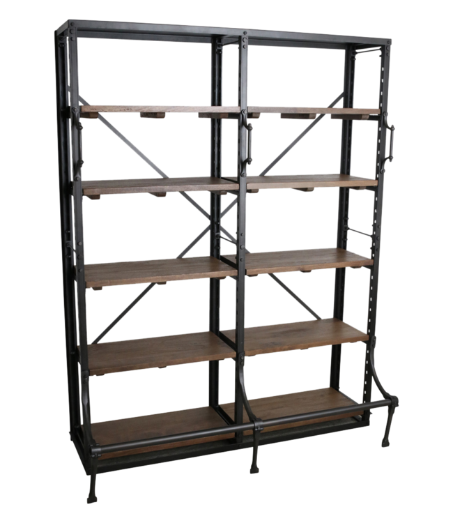 Raw Materials Amsterdam Archiefkast | Dubbel | Metaal | H200 cm