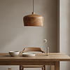 Sirocco Hanglamp | Teakhout | H20 x D30 cm