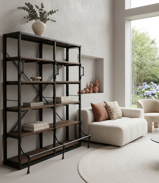 Raw Materials Amsterdam Archiefkast | Dubbel | Metaal | H200 cm