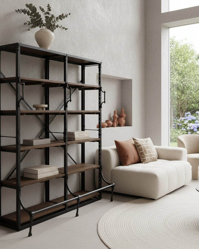 Raw Materials Amsterdam Archiefkast | Dubbel | Metaal | H200 cm