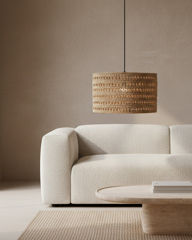 Raw Materials Amsterdam Hanglamp | Herba | Zeegras | H30 x D50 cm