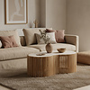 Salontafel Pool | Marmer | Oneindig | L93 x B54 x H35 cm