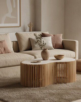 Raw Materials Amsterdam Salontafel Pool | Marmer | Oneindig | L93 x B54 x H35 cm