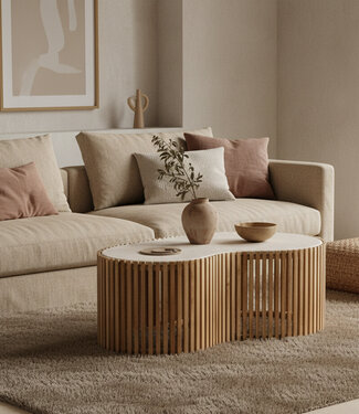 Raw Materials Amsterdam Salontafel Pool | Marmer | Oneindig | L93 x B54 x H35 cm