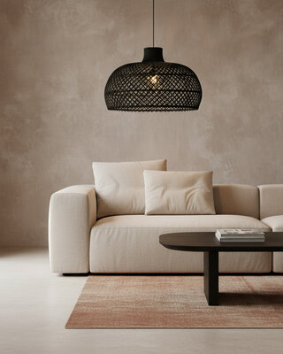 Raw Materials Amsterdam Hanglamp Maze | Rotan | D 57 x H 36 cm