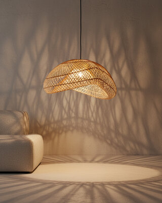 Raw Materials Amsterdam Maze Hanglamp | Naturel | H31 x B60 x D57 cm