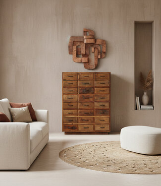 Raw Materials Amsterdam Factory Kast | 24 Lades | H106 x B80 x D40 cm