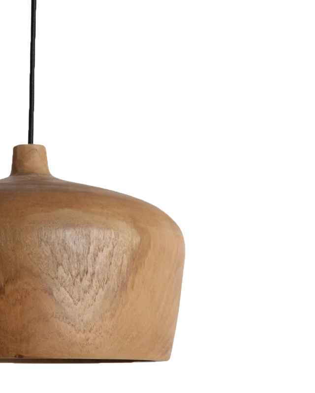 Raw Materials Amsterdam Sirocco Hanglamp | Teakhout | H20 x D30 cm