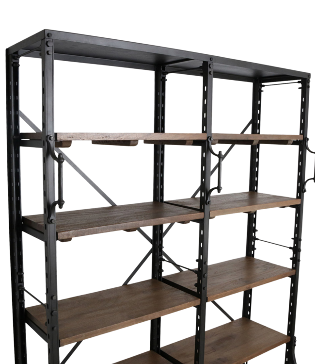 Raw Materials Amsterdam Archiefkast | Dubbel | Metaal | H200 cm