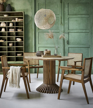 Raw Materials Amsterdam Eettafel | Eiffel | Rond | H76 x D140 cm