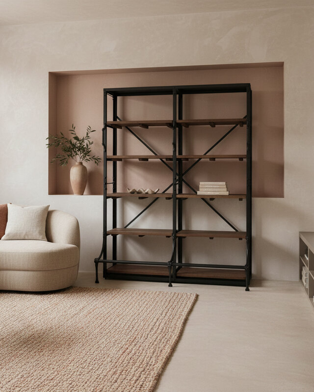 Raw Materials Amsterdam Archiefkast | Dubbel | Metaal | H200 cm