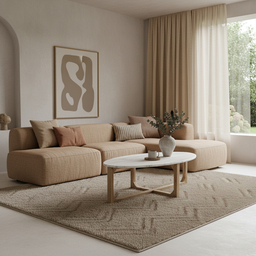 Raw Materials Amsterdam Salontafel Marmer | Ovaal | Wit | L120 x B60 x H38 cm