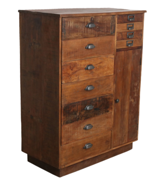 Raw Materials Amsterdam Fabrieksdressoir met meerdere laden