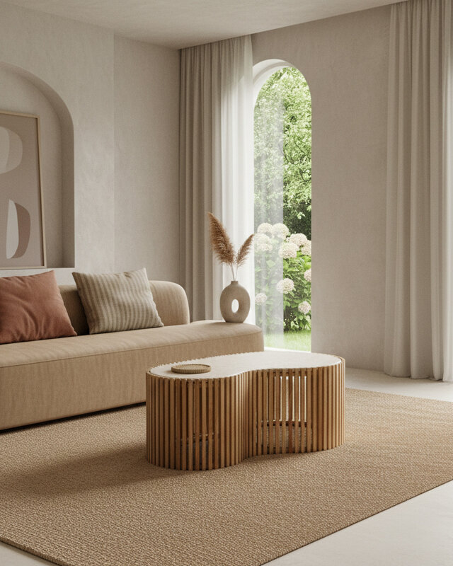 Raw Materials Amsterdam Salontafel Pool | Marmer | Oneindig | L93 x B54 x H35 cm