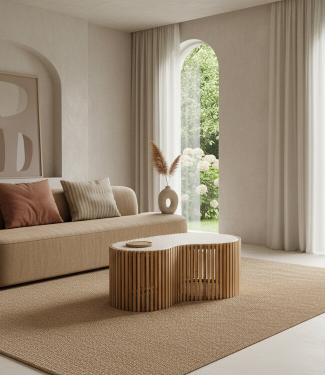 Raw Materials Amsterdam Salontafel Pool | Marmer | Oneindig | L93 x B54 x H35 cm