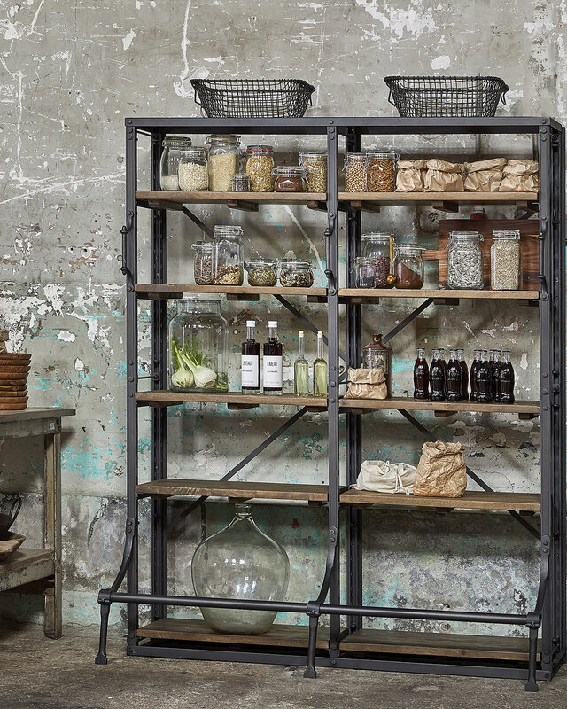 Raw Materials Amsterdam Archiefkast | Dubbel | Metaal | H200 cm