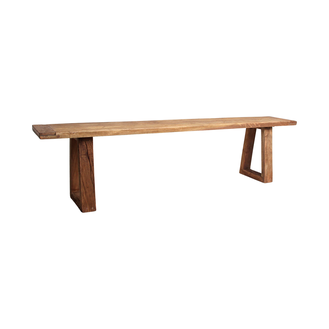 Raw Materials Amsterdam Farmwood Eetkamerbank | Bruin | H45 x B180 x D30 cm