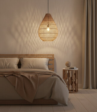 Raw Materials Amsterdam Hanglamp Maze | Druppel | Naturel | D45 x H65 cm