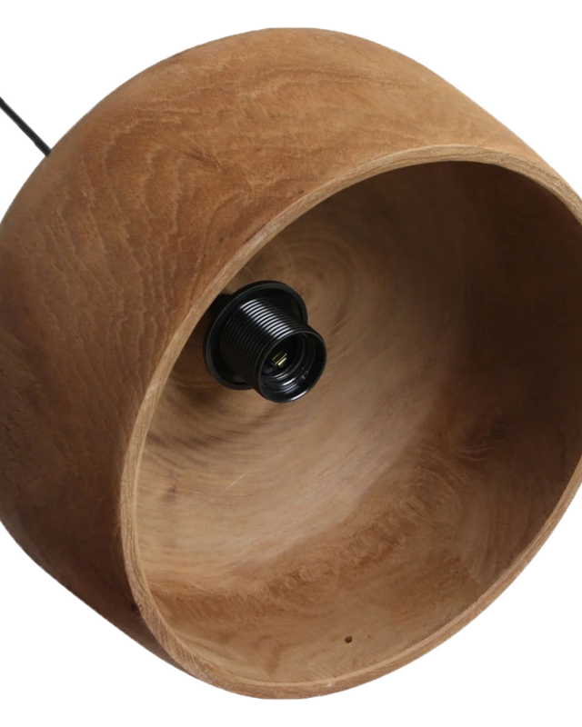 Raw Materials Amsterdam Sirocco Hanglamp | Teakhout | H20 x D30 cm