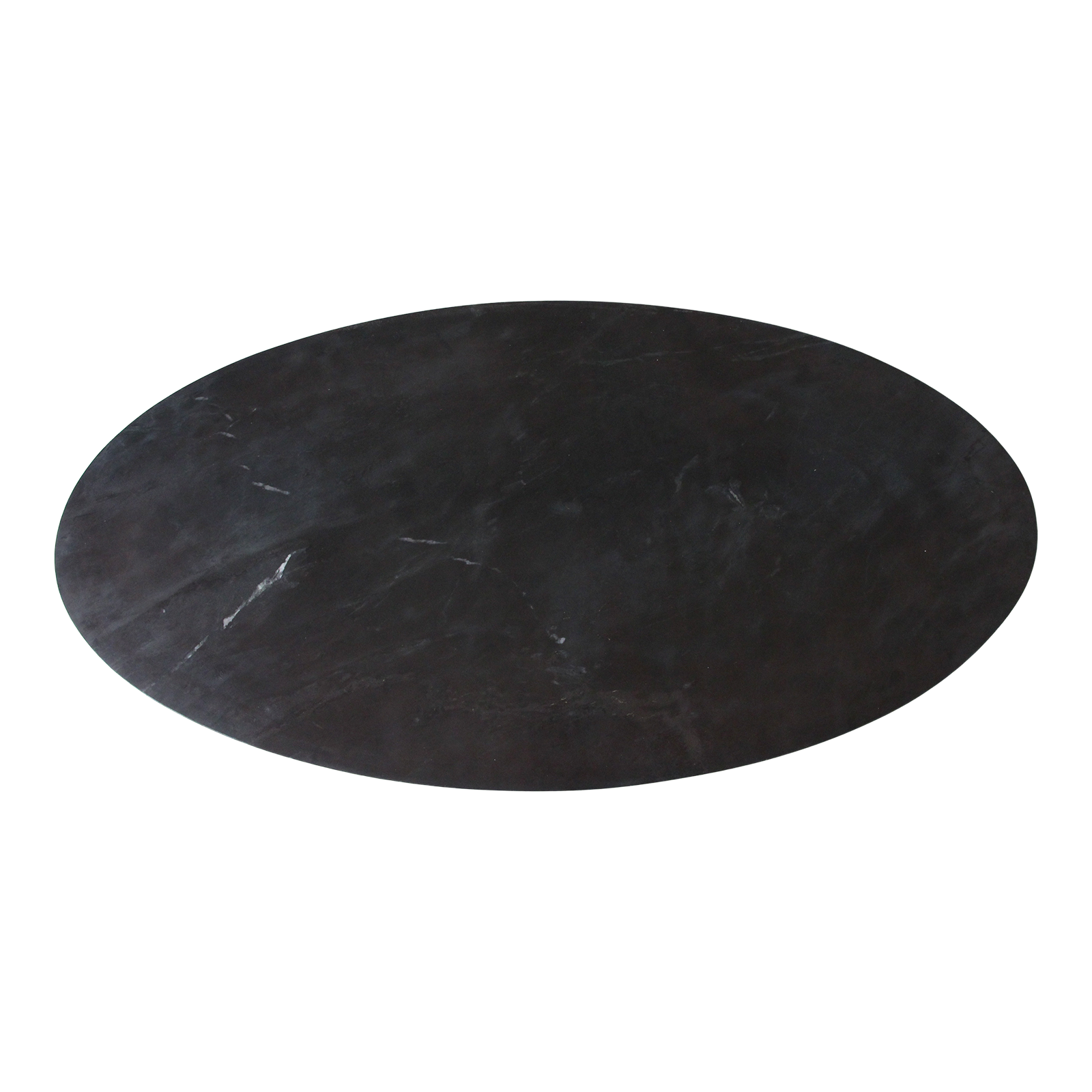 Raw Materials Amsterdam Salontafel | Marmeren | Ovaal | Zwart | L120 x B60 x H38