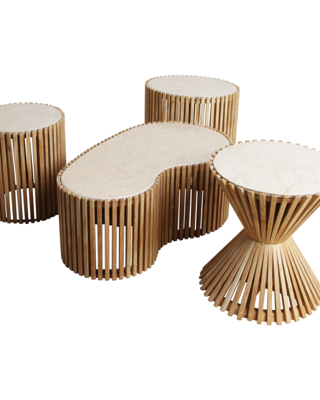 Raw Materials Amsterdam Salontafel Pool | Marmer | Oneindig | L93 x B54 x H35 cm
