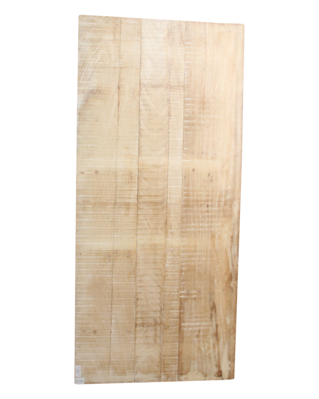 Raw Materials Amsterdam Eettafel | Opklapbaar | Limewash | L165 x B75 x H76 cm