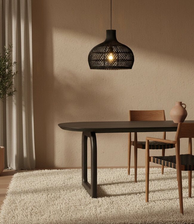 Raw Materials Amsterdam Hanglamp Maze | Rotan | D42 x H36 cm