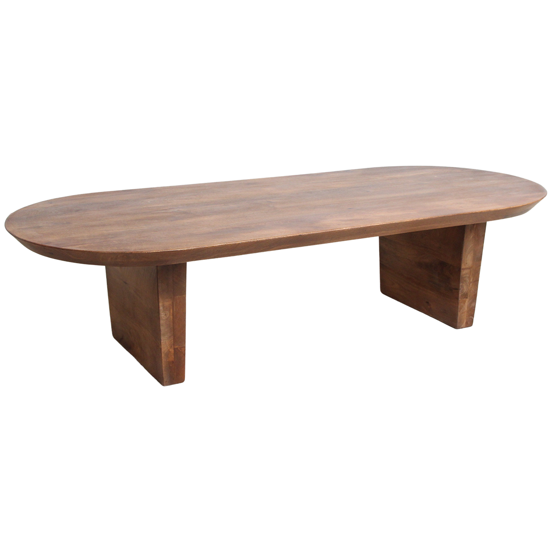 Raw Materials Amsterdam Bullnose | Salontafel | Bruin | L140 x B60 x H35 cm