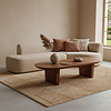 Bullnose | Salontafel | Bruin | L140 x B60 x H35 cm