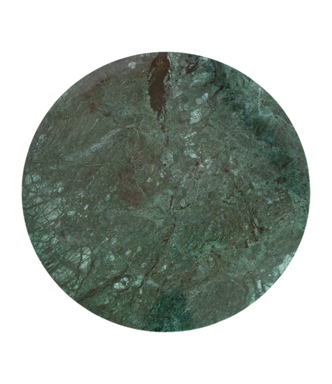 Raw Materials Amsterdam Bijzettafel Marmer | Rond | Groen