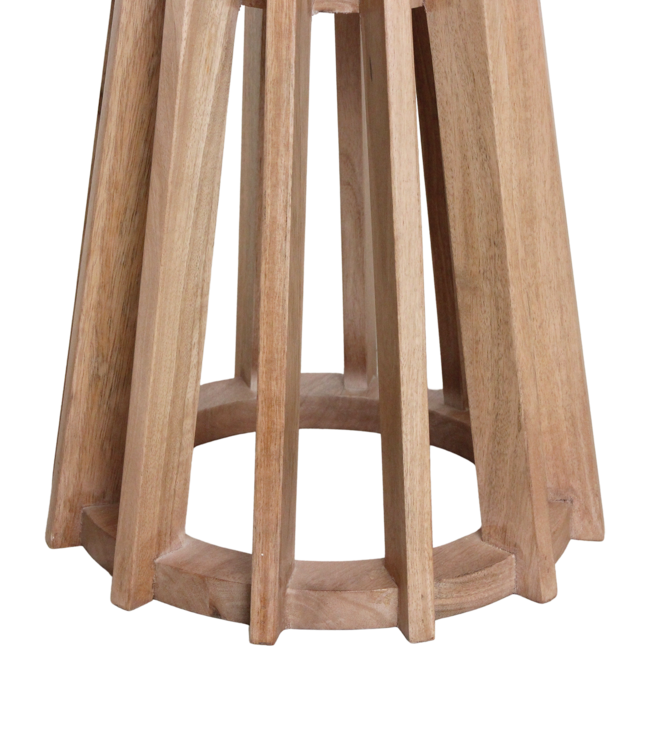 Raw Materials Amsterdam Bijzettafel  Sawarak | Marmer | Wit | H50 x D40 cm