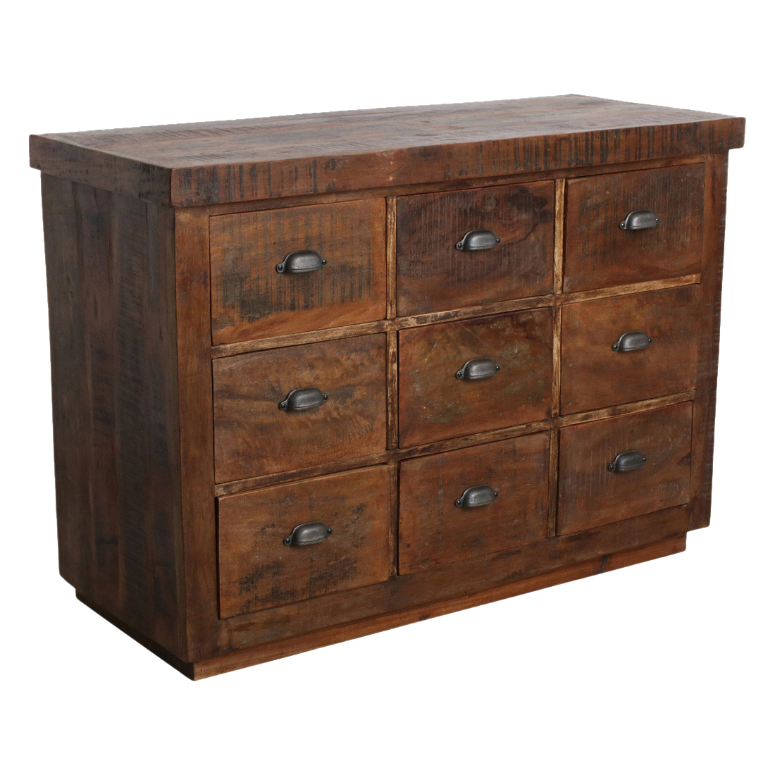 Raw Materials Amsterdam Factory Dressoir | 9 Laden | H80 x B120 x D50 cm