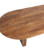 Raw Materials Amsterdam Bullnose | Salontafel | Bruin | L140 x B60 x H35 cm
