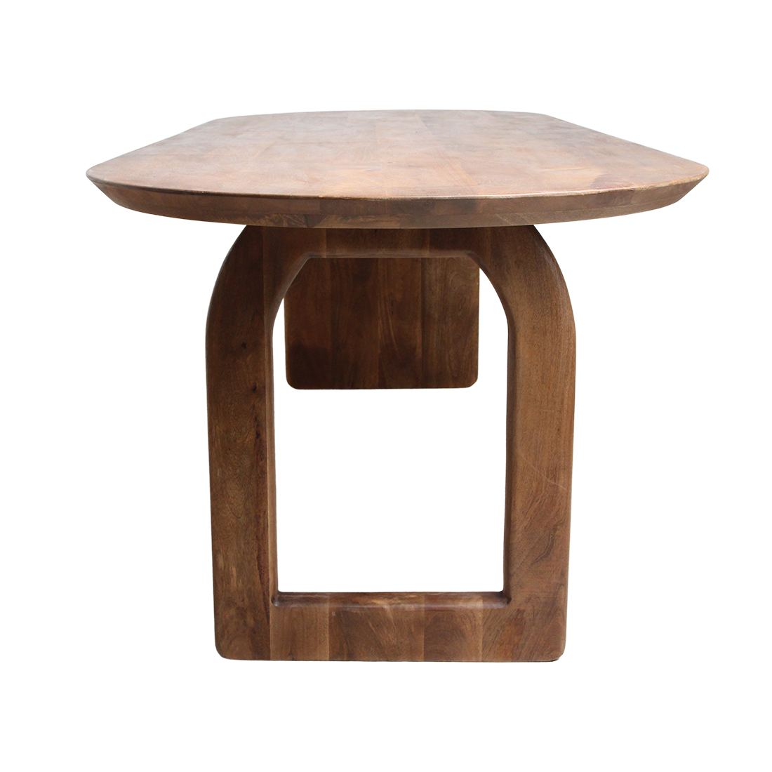 Raw Materials Amsterdam Bullnose Eettafel | Bruin | Mix | H76 x B240 x D90 cm