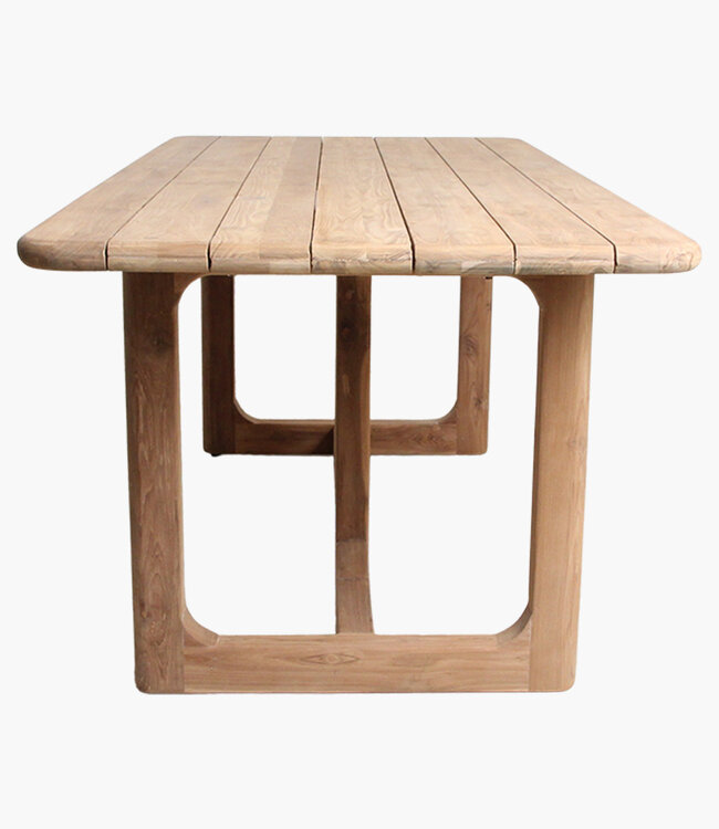 Raw Materials Amsterdam Primavera Tuintafel | Teakhout | H75 x B240 x D90 cm