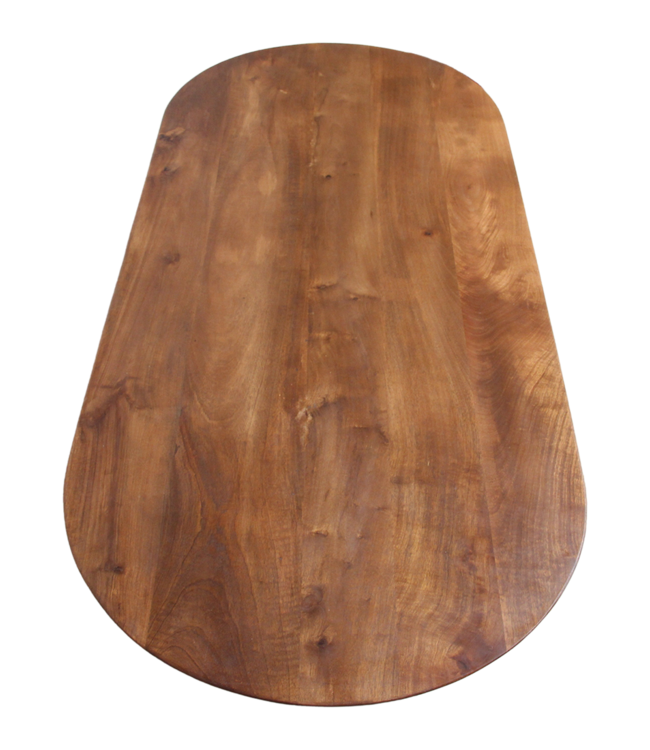 Raw Materials Amsterdam Bullnose | Salontafel | Bruin | L140 x B60 x H35 cm