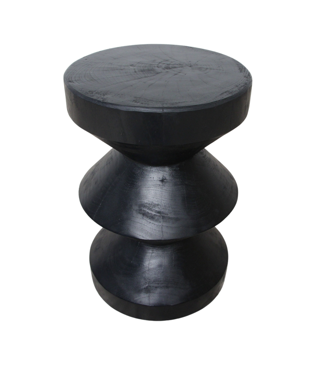 Raw Materials Amsterdam Bijzettafel | Rizo | Teakhout | Zwart