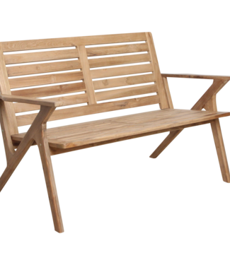 Raw Materials Amsterdam Odin teak garden bench