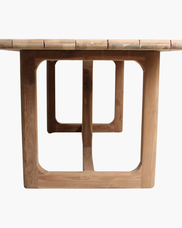 Raw Materials Amsterdam Primavera Tuintafel | Teakhout | H75 x B240 x D90 cm