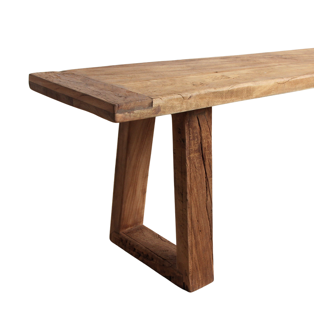 Raw Materials Amsterdam Farmwood Eetkamerbank | Bruin | H45 x B180 x D30 cm
