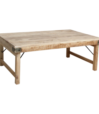 Raw Materials Amsterdam Limewash inklapbare salontafel - 120x75x45 cm