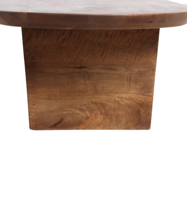 Raw Materials Amsterdam Bullnose | Salontafel | Bruin | L140 x B60 x H35 cm