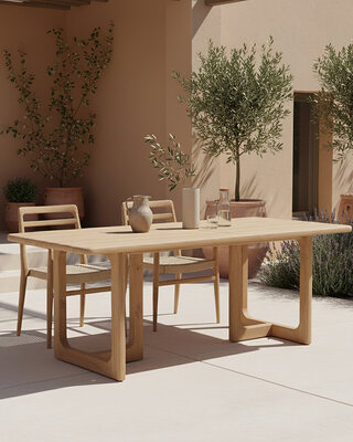 Raw Materials Amsterdam Tuintafel | Primavera | Teakhout | 200 cm