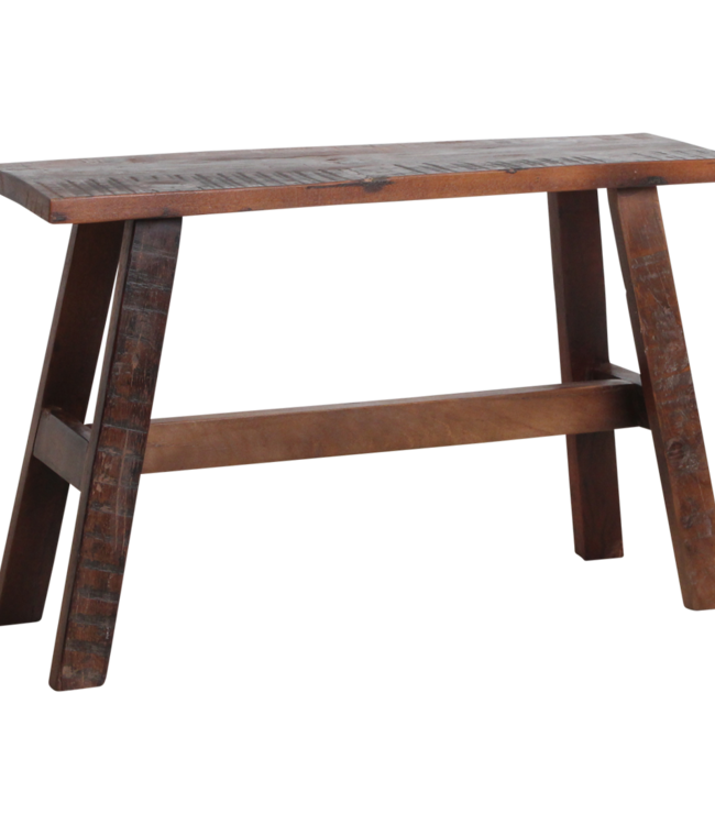 Raw Materials Amsterdam Fabrieks Bushalte Bank | Groot | L85 x B20 x H50 cm