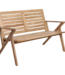 Raw Materials Amsterdam Odin teak garden bench