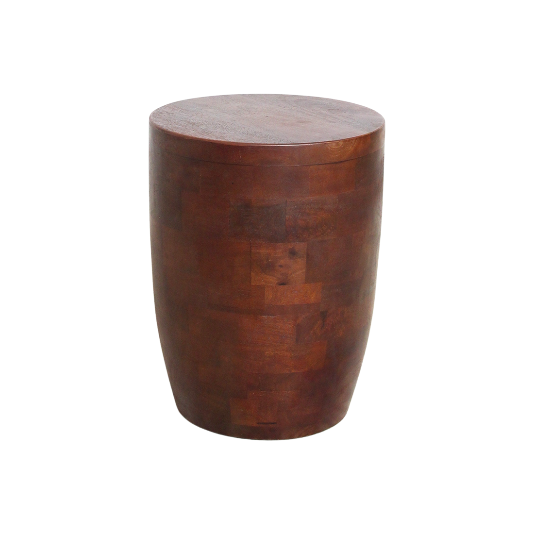 Raw Materials Amsterdam Bijzettafel Tuvalu | Pacific | Mangohout | D35 x H45 cm