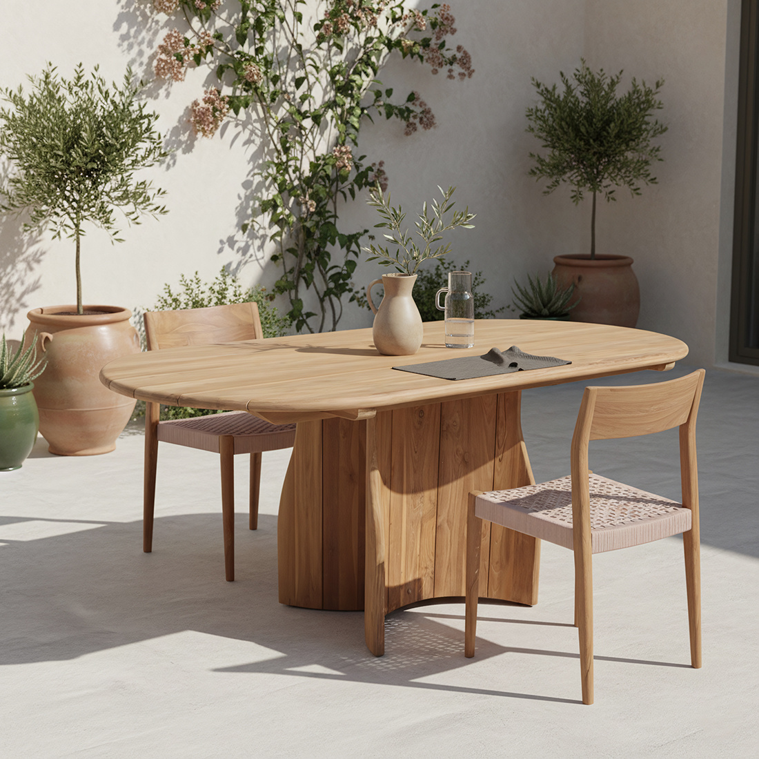 Raw Materials Amsterdam Verano Tuintafel | Ovaal | 200 cm