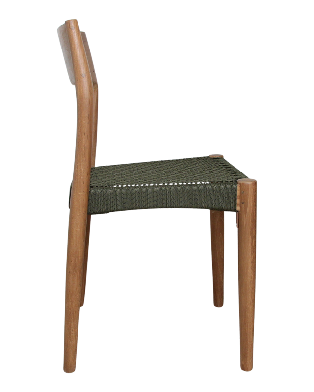 Raw Materials Amsterdam Freya Stoel | Set Van 2 | Donkergroen | H80 cm